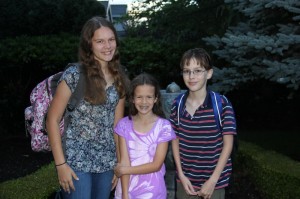 1st Day of 8th, 6th and 4th.  3 different schools.