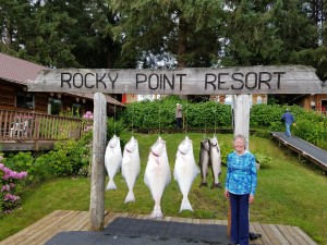 Linda from Ducks Unlimited. Caught these on charter with Mike